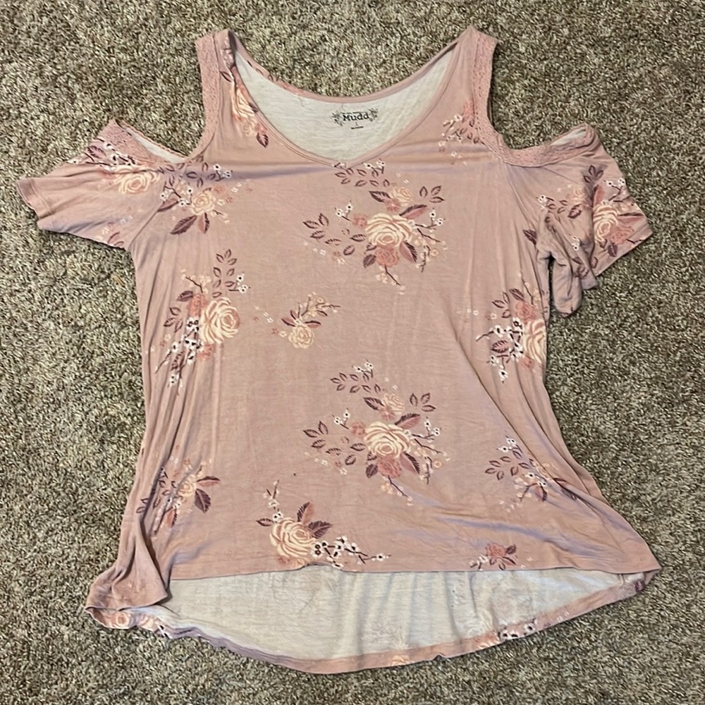 Off the Shoulder Short Sleeve Top